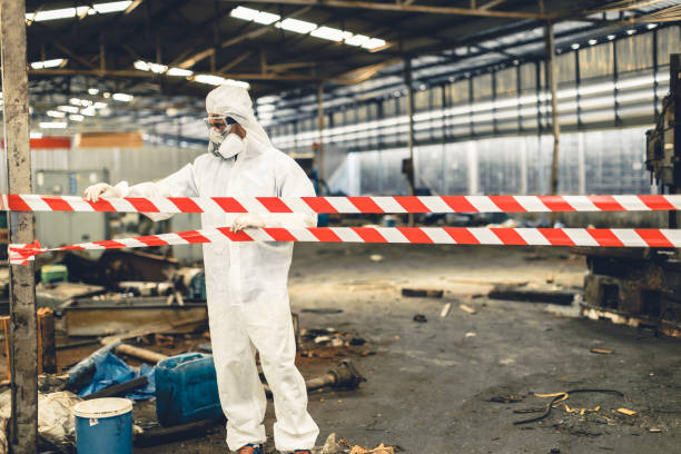 Professional Infectious Disease Decontamination technician working in Breckenridge, CO